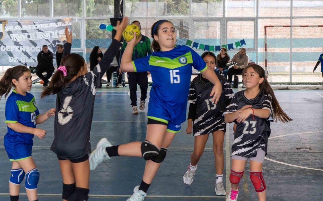 Se realizó la séptima fecha del torneo de mini handball