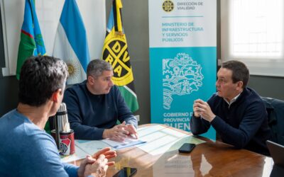 Obras viales para Florencio Varela: Andrés  Watson se reunió con autoridades provinciales
