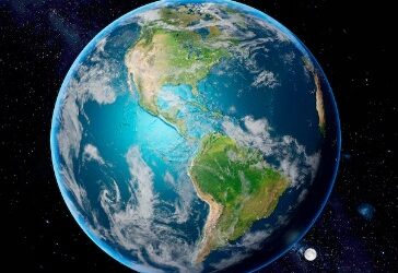 “La ilusión de una línea recta en un planeta circular”