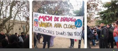 Movilización al municipio de Florencio Varela por políticas  de hábitat social