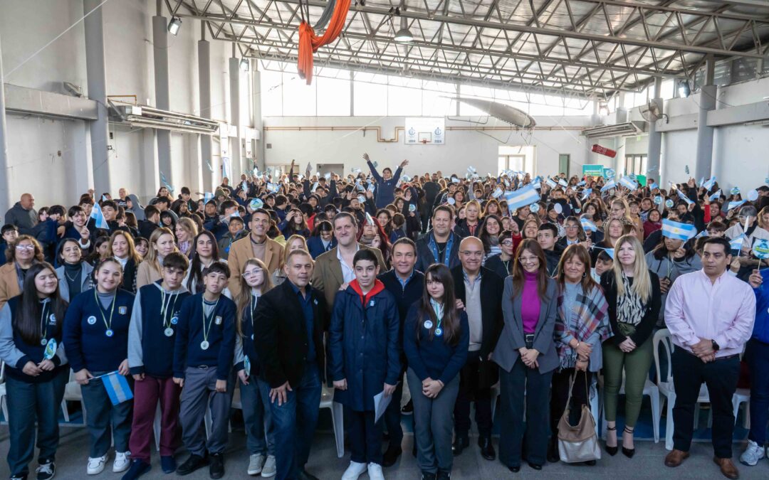 Se realizó la 15ª Jura Ambiental  de alumnos y alumnas varelenses