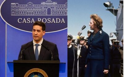 En la previa de Argentina-Inglaterra, el vocero explicó la “admiración” de Milei por Thatcher