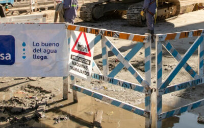 AySA: corte en el suministro de agua por tareas en Presidente Sarmiento