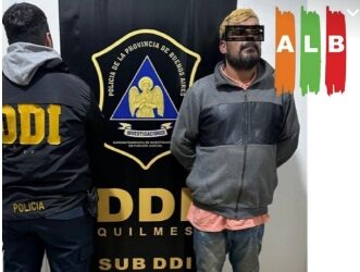 Cayó el «Corti», el asesino de  Santino en la plaza del barrio Luján