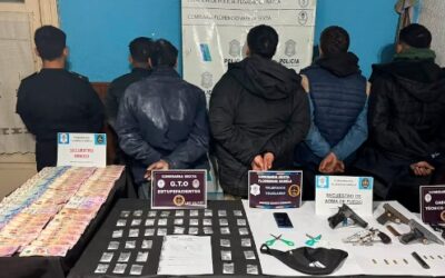 Desarticularon un búnker de drogas en Florencio Varela: Operativo con drones, 5 detenidos y cocaína fraccionada