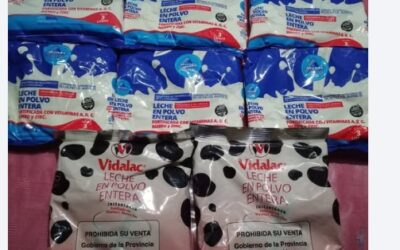 Varela: Leche de venta prohibida