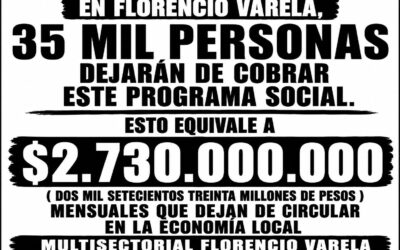 Dan de baja el programa Volver al Trabajo: Unos 35.000 varelenses dejan de cobrar