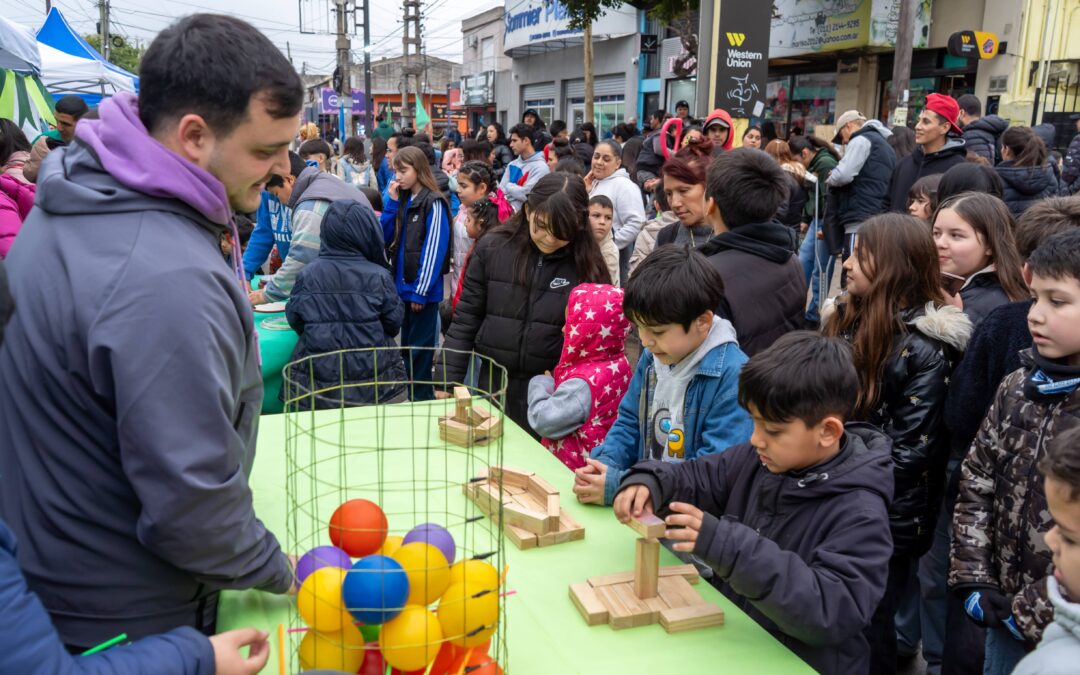 La localidad de Bosques celebró el Día de las Infancias