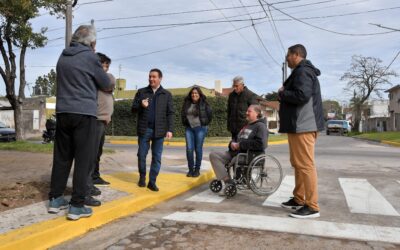 Culminaron las mejoras en la calle Jorge Newbery
