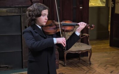 El violinista prodigio, Marcos Carreras, tocará como  solista invitado con la Orquesta Sinfónica Municipal