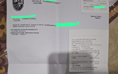 Una multa por mal estacionamiento en Varela se  cobra con un 50% de recargo de la tarifa oficial