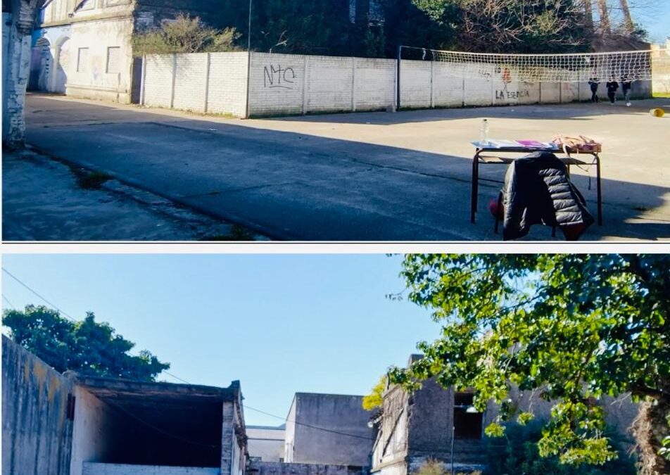 Licitan la demolición del «Castillo Dessy», lindante con las  escuelas Secundaria Nº 1 y Primaria Nº 65 de Villa Vatteone