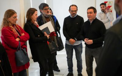 Watson recibió a fiscales en la sala de monitoreo municipal: ¿Quiénes son?