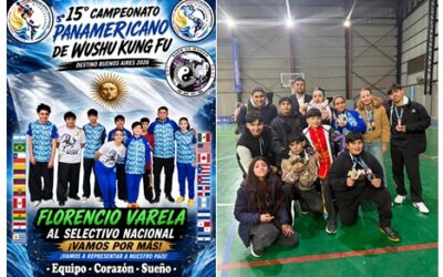 Atletas Varelenses representarán al País en el Campeonato Panamericano de Wushu Kung Fu