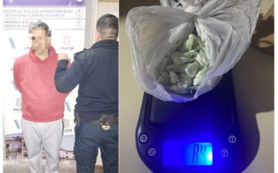 Bosques: secuestran cocaína, balanzas y dinero en efectivo