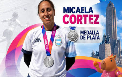 Medalla de plata para una varelense  en los Juegos Suramericanos 2026