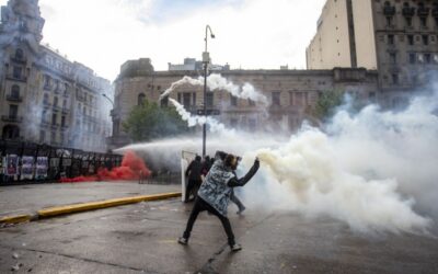 Marcha Universitaria: nuevo reclamo por la Ley de  Financiamiento finalizó con incidentes y detenidos