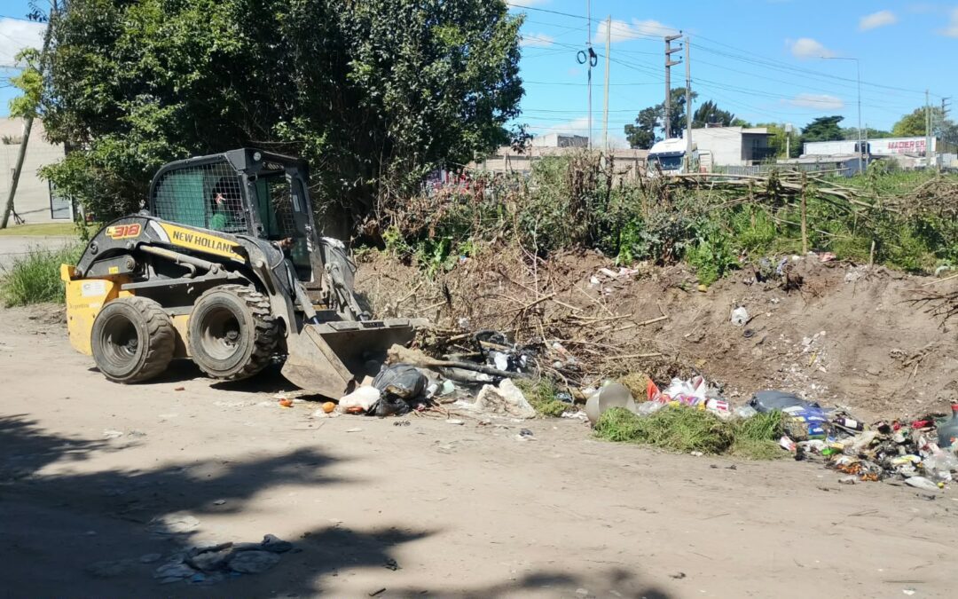 El Municipio intensificó las tareas de limpieza a fin de evitar  riesgos sanitarios y prevenir complicaciones por las lluvias