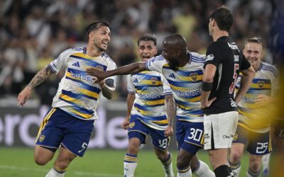 Boca dio el golpe en Brasil